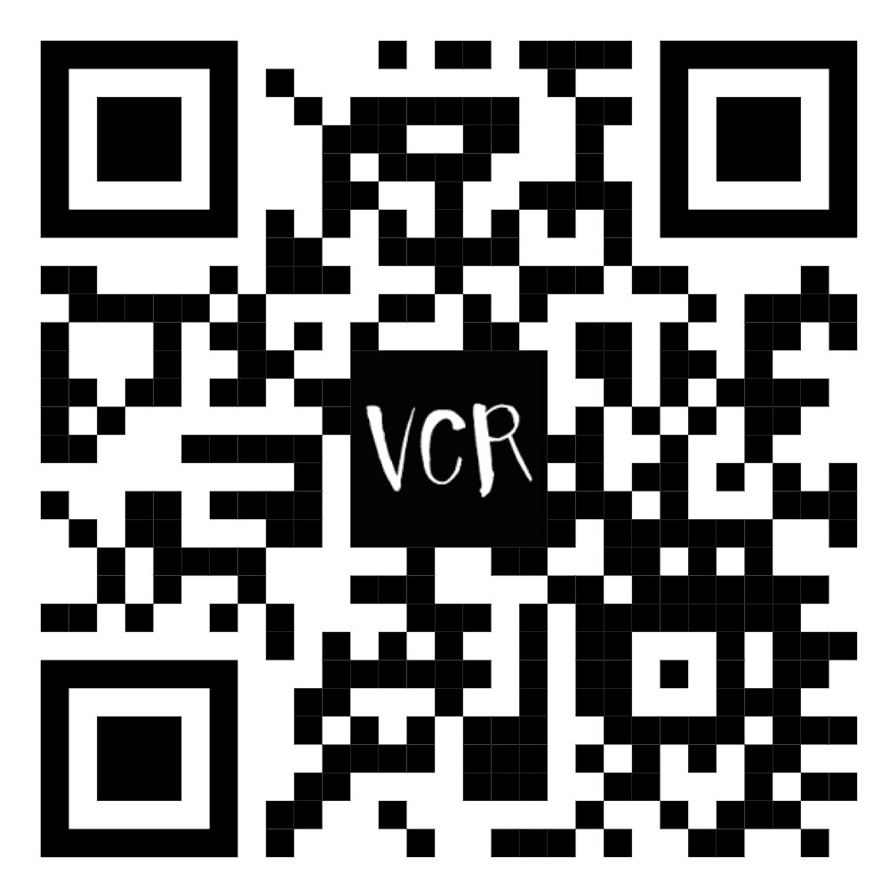 QR code for the VCR hiring form